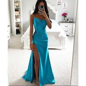 Satin Feel Dress